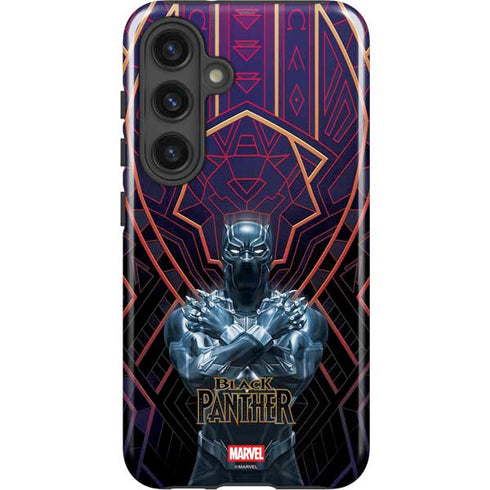 Marvel Black Panther Wakanda Salute Galaxy S25 Plus Impact Case
