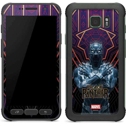 Marvel Black Panther Wakanda Salute Galaxy S7 Active Skin
