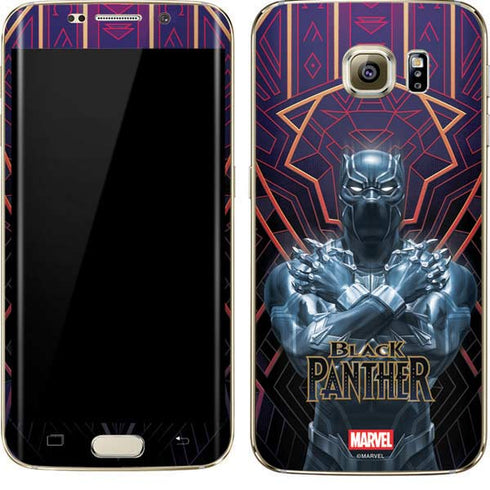 Marvel Black Panther Wakanda Salute Galaxy S7 Edge Skin