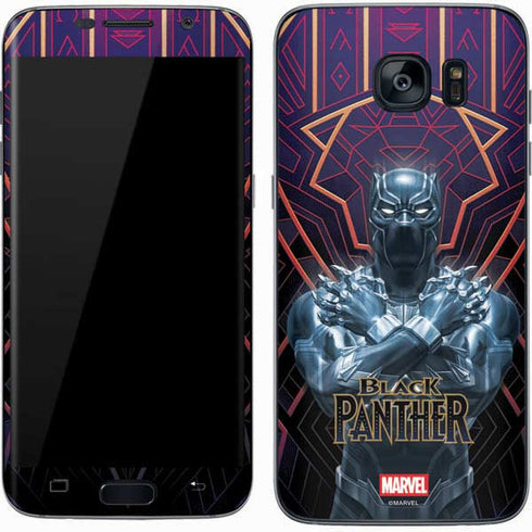 Marvel Black Panther Wakanda Salute Galaxy S7 Skin