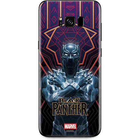 Marvel Black Panther Wakanda Salute Galaxy S8 Plus Skin