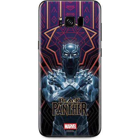 Marvel Black Panther Wakanda Salute Galaxy S8 Skin