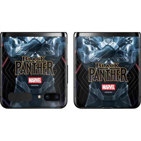 Marvel Black Panther Wakanda Salute Galaxy Z Flip Skin