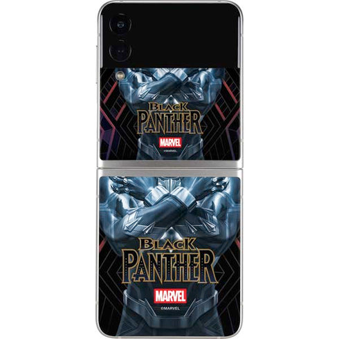 Marvel Black Panther Wakanda Salute Galaxy Z Flip3 5G Skin