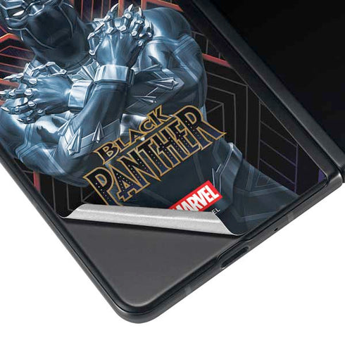 Marvel Black Panther Wakanda Salute Galaxy Z Fold3 5G Skin