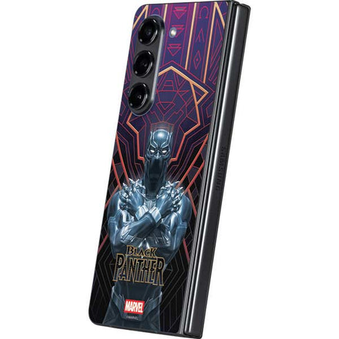 Marvel Black Panther Wakanda Salute Galaxy Z Fold5 5G Skin