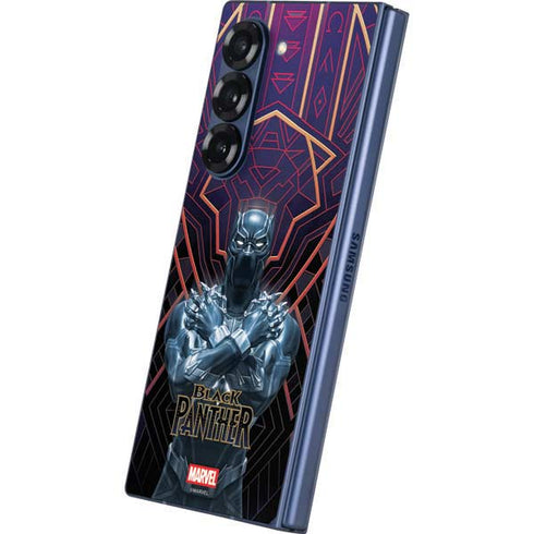 Marvel Black Panther Wakanda Salute Galaxy Z Fold6 Skin