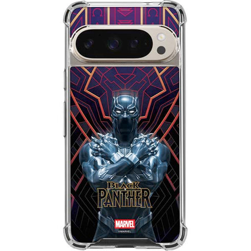 Marvel Black Panther Wakanda Salute Google Pixel 9 Pro XL Clear Case