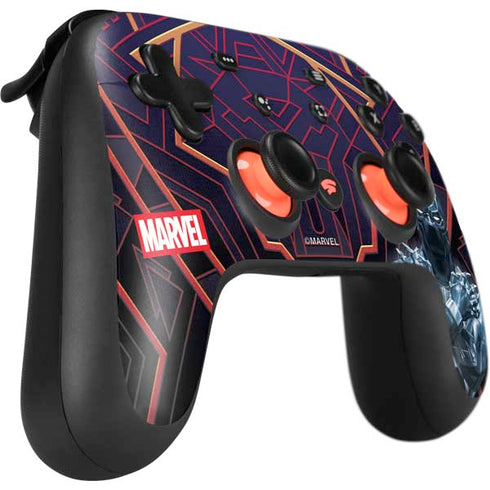 Marvel Black Panther Wakanda Salute Google Stadia Controller Skin