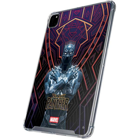 Marvel Black Panther Wakanda Salute iPad Pro 12.9in (2020) Clear Case