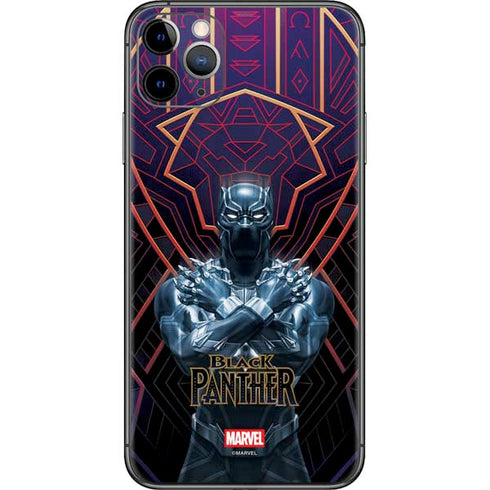 Marvel Black Panther Wakanda Salute iPhone 11 Pro Max Skin