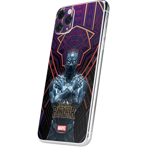 Marvel Black Panther Wakanda Salute iPhone 11 Pro Max Skin