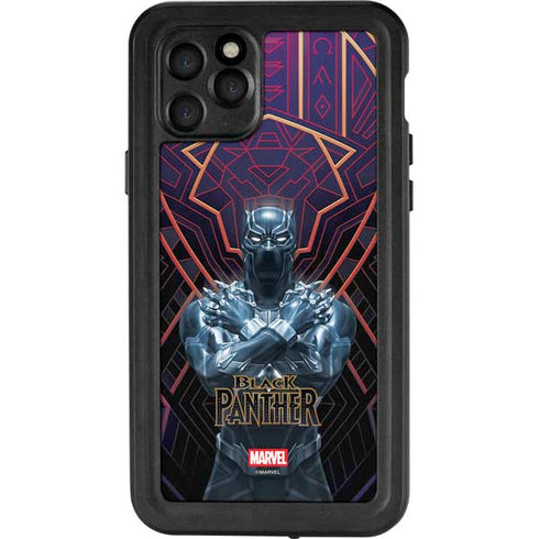 Marvel Black Panther Wakanda Salute iPhone 11 Pro Waterproof Case