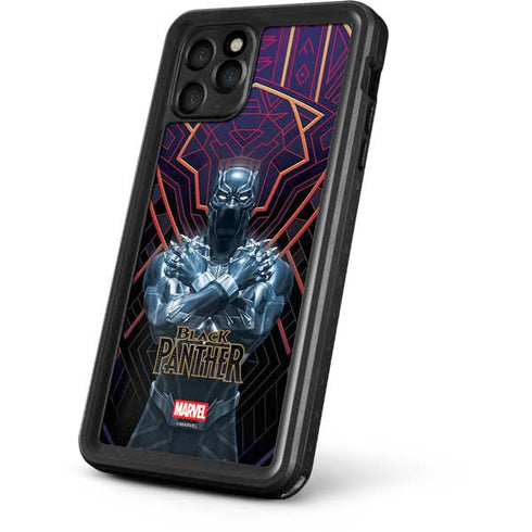 Marvel Black Panther Wakanda Salute iPhone 11 Pro Waterproof Case