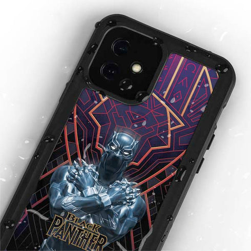 Marvel Black Panther Wakanda Salute iPhone 12 Mini Waterproof Case