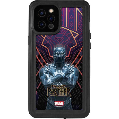 Marvel Black Panther Wakanda Salute iPhone 12 Pro Max Waterproof Case