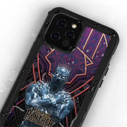 Marvel Black Panther Wakanda Salute iPhone 12 Pro Waterproof Case