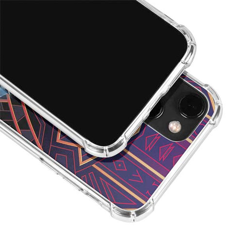 Marvel Black Panther Wakanda Salute iPhone 13 Mini Clear Case