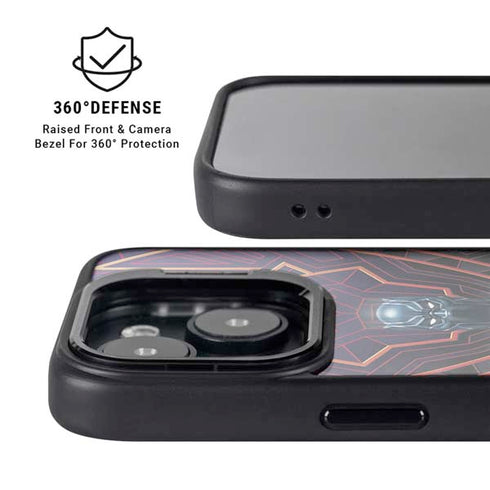Marvel Black Panther Wakanda Salute iPhone 14 Plus Kickstand Case