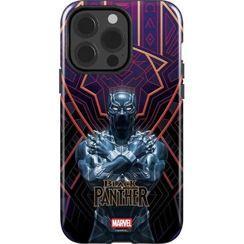 Marvel Black Panther Wakanda Salute iPhone 14 Pro Impact Case