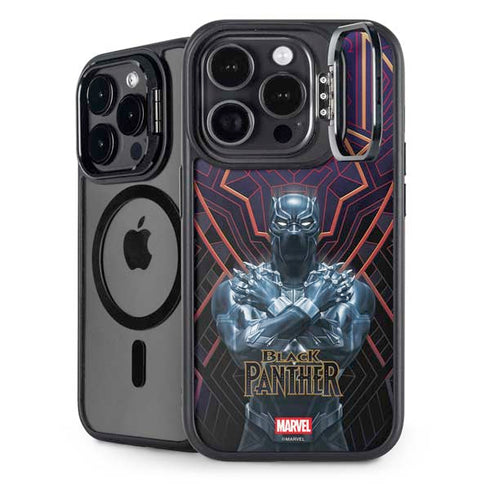 Marvel Black Panther Wakanda Salute iPhone 14 Pro Kickstand Case