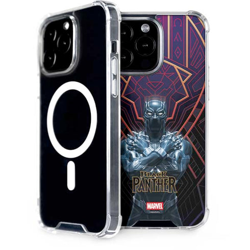 Marvel Black Panther Wakanda Salute iPhone 14 Pro Max MagSafe Case