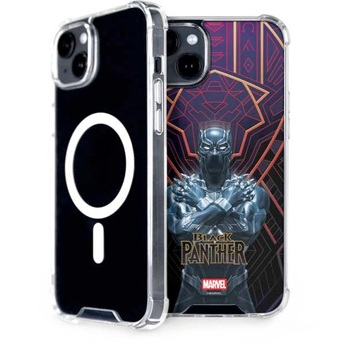Marvel Black Panther Wakanda Salute iPhone 15 MagSafe Case