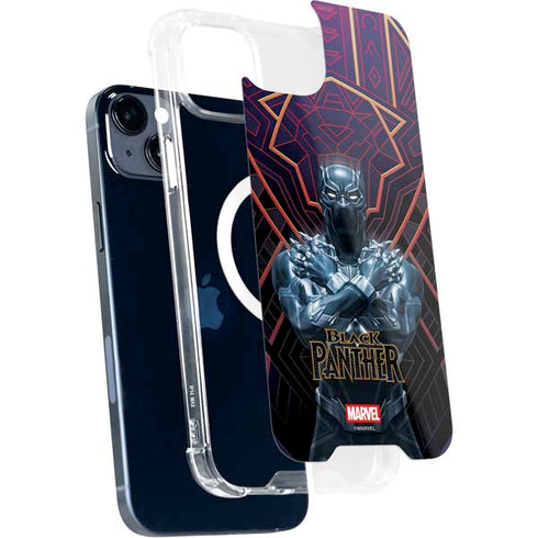 Marvel Black Panther Wakanda Salute iPhone 15 MagSafe Case