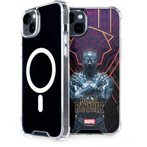 Marvel Black Panther Wakanda Salute iPhone 15 Plus MagSafe Case