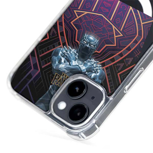 Marvel Black Panther Wakanda Salute iPhone 15 Plus MagSafe Case