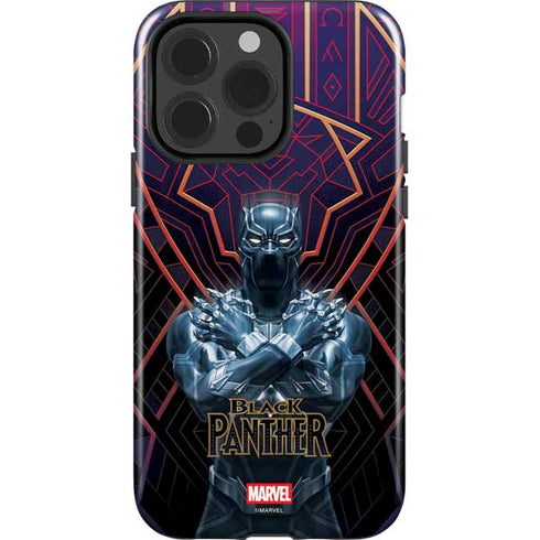 Marvel Black Panther Wakanda Salute iPhone 15 Pro Impact Case