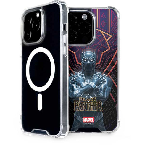 Marvel Black Panther Wakanda Salute iPhone 15 Pro MagSafe Case