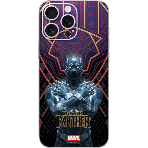 Marvel Black Panther Wakanda Salute iPhone 16 Pro Max Skin