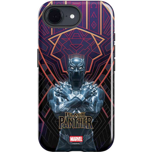 Marvel Black Panther Wakanda Salute iPhone 16e Impact Case