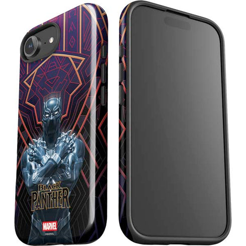 Marvel Black Panther Wakanda Salute iPhone 16e Impact Case