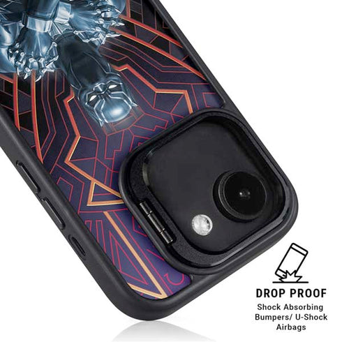 Marvel Black Panther Wakanda Salute iPhone 16e Kickstand Case