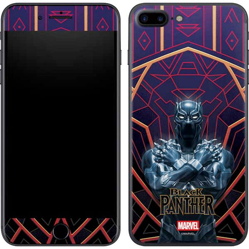 Marvel Black Panther Wakanda Salute iPhone 7 Plus Skin