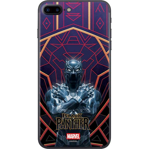 Marvel Black Panther Wakanda Salute iPhone 8 Plus Skin