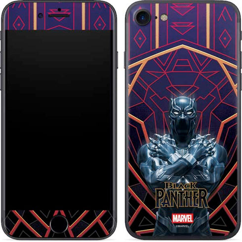 Marvel Black Panther Wakanda Salute iPhone 8 Skin