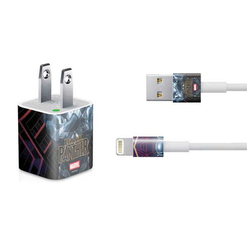 Marvel Black Panther Wakanda Salute iPhone Charger (5W USB) Skin