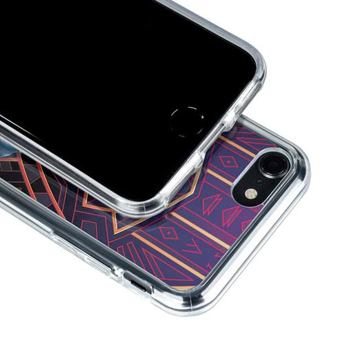 Marvel Black Panther Wakanda Salute iPhone SE (2nd & 3rd Gen) Clear Case
