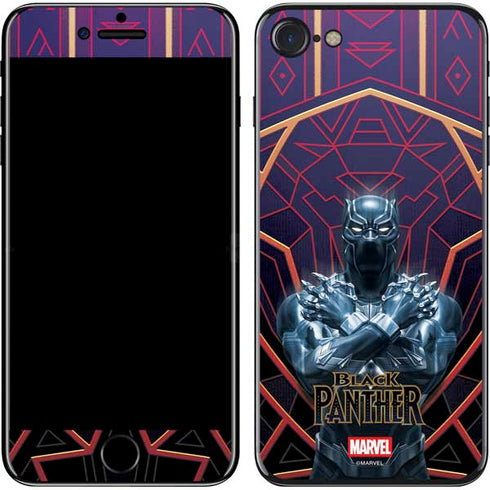 Marvel Black Panther Wakanda Salute iPhone SE (2nd & 3rd Gen) Skin