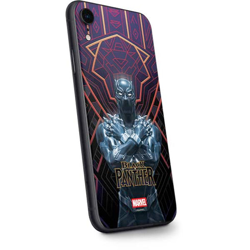 Marvel Black Panther Wakanda Salute iPhone XR Skin