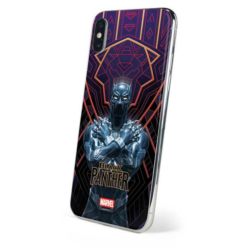 Marvel Black Panther Wakanda Salute iPhone XS Max Skin