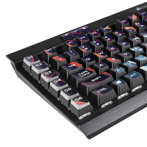 Marvel Black Panther Wakanda Salute K95 RGB PLATINUM Mechanical Gaming Keyboard Skin