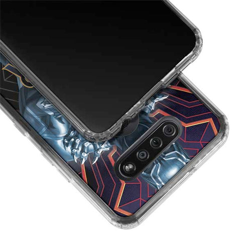 Marvel Black Panther Wakanda Salute LG K51/Q51 Clear Case