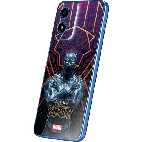 Marvel Black Panther Wakanda Salute Moto G Play 4G (2024) Skin