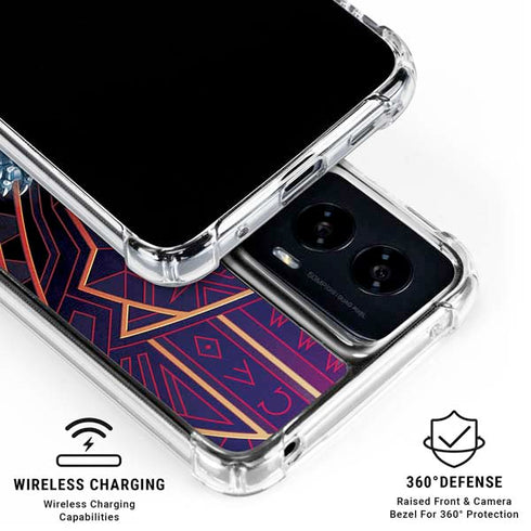 Marvel Black Panther Wakanda Salute Moto G Power 5G (2024) Clear Case