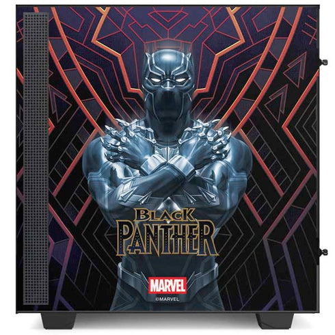 Marvel Black Panther Wakanda Salute NZXT H510 Compact ATX Mid-Tower Case Skin