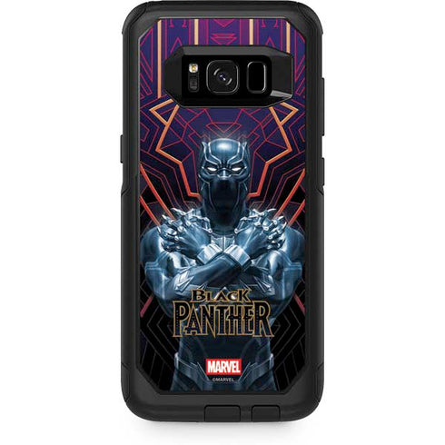 Marvel Black Panther Wakanda Salute Otterbox Commuter Galaxy Skin